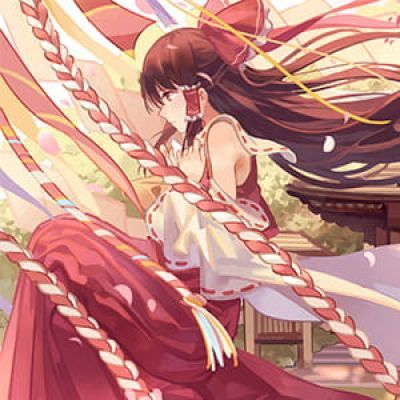 【博丽灵梦】二次元头像女生呆萌 第二辑