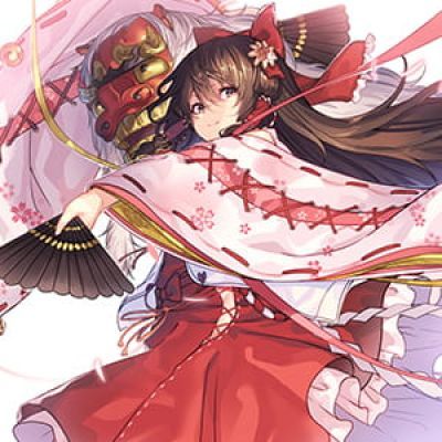 【博丽灵梦】二次元头像女生呆萌 第二辑