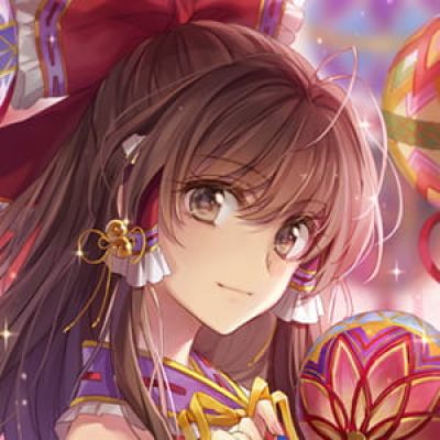 【博丽灵梦】二次元头像女生呆萌 第二辑