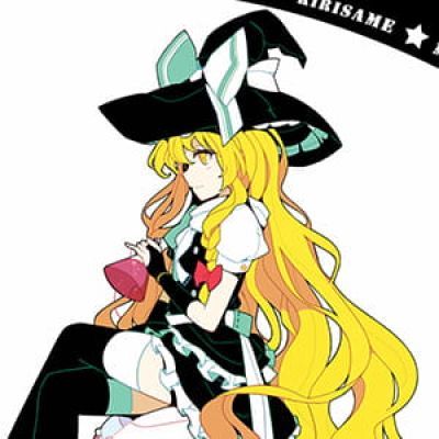 【雾雨魔理沙】二次元头像女生呆萌