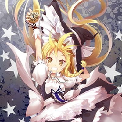 【雾雨魔理沙】二次元头像女生呆萌