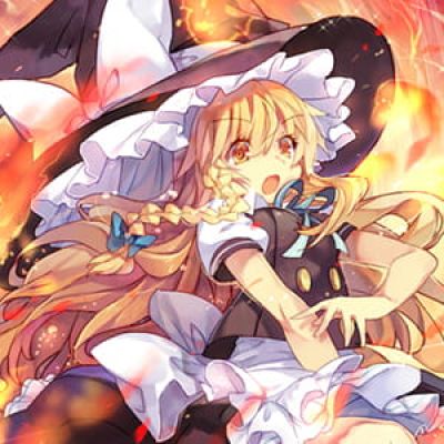 【雾雨魔理沙】二次元头像女生呆萌