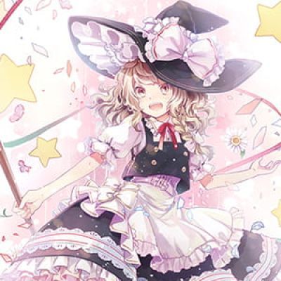 【雾雨魔理沙】二次元头像女生呆萌