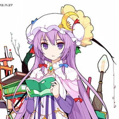 【帕秋莉·诺蕾姬】二次元头像女生呆萌