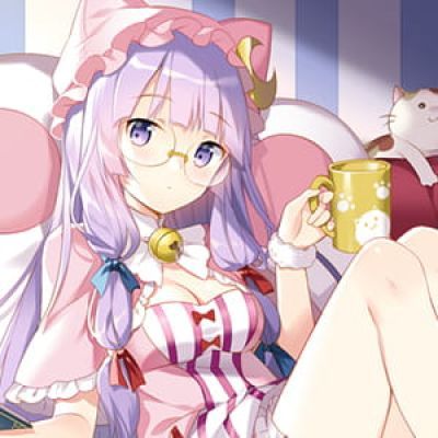 【帕秋莉·诺蕾姬】二次元头像女生呆萌