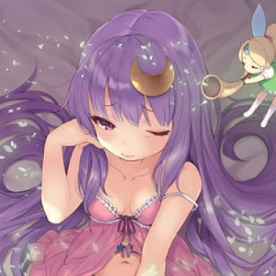 【帕秋莉·诺蕾姬】二次元头像女生呆萌