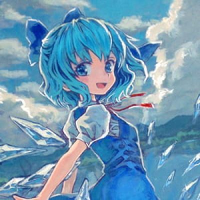 【琪露诺】二次元头像女生呆萌 二次元头像女生呆萌