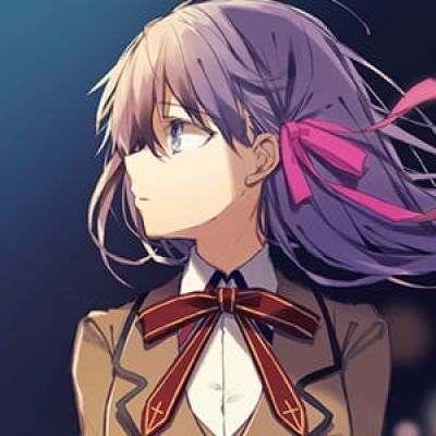 我看见了星星的眼泪 可是却无法为它擦去泪水 二次元头像女生呆萌