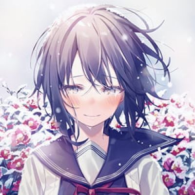 我看见了星星的眼泪 可是却无法为它擦去泪水 二次元头像女生呆萌