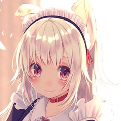 如果真的有人需要堕入地狱 二次元头像女生呆萌