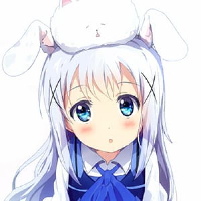 继续前进 更加前进 凡事都要尝试看看呢 二次元头像女生呆萌