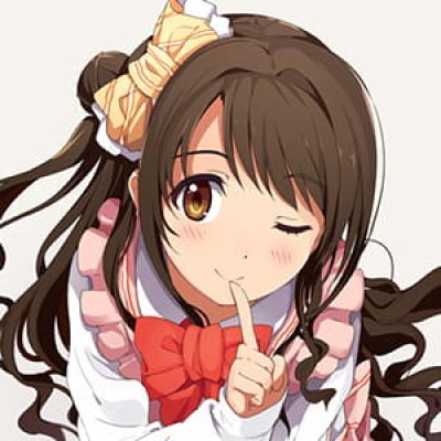 继续前进 更加前进 凡事都要尝试看看呢 二次元头像女生呆萌