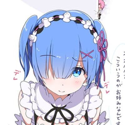 继续前进 更加前进 凡事都要尝试看看呢 二次元头像女生呆萌