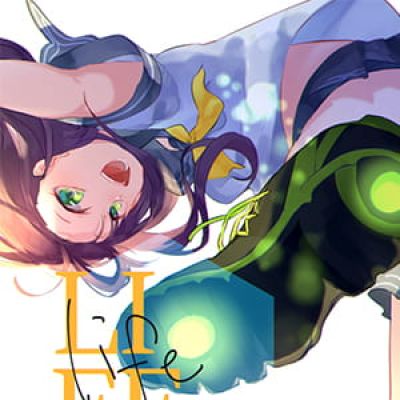 天空是连着的 如果我们也能各自发光的话 二次元头像女生呆萌