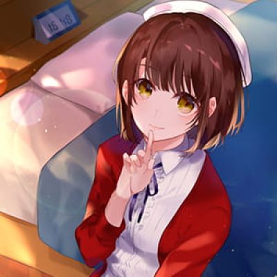 天空是连着的 如果我们也能各自发光的话 二次元头像女生呆萌