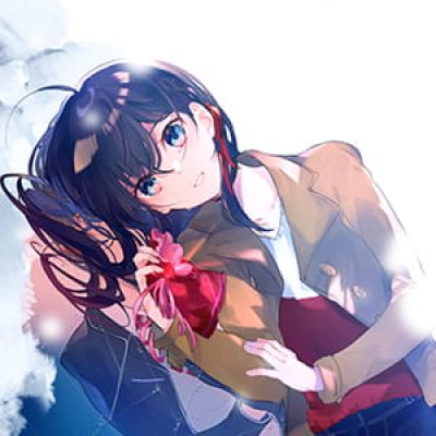 天空是连着的 如果我们也能各自发光的话 二次元头像女生呆萌