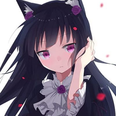 【五更琉璃 黑猫】二次元头像女生呆萌