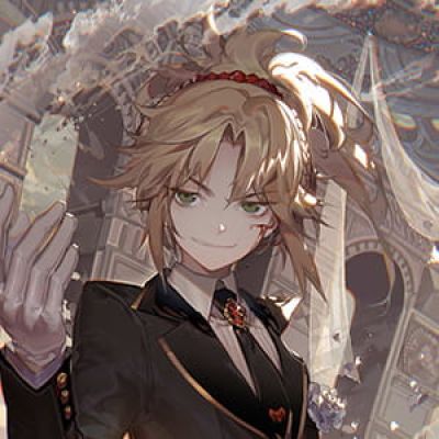 以红色的闪电之力追寻蓝色的背影 莫德雷德 头像