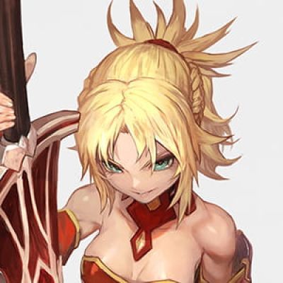 以红色的闪电之力追寻蓝色的背影 莫德雷德 头像