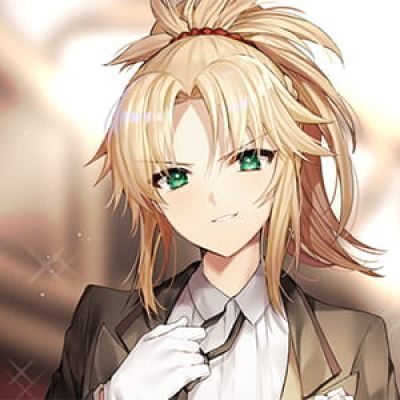 以红色的闪电之力追寻蓝色的背影 莫德雷德 头像