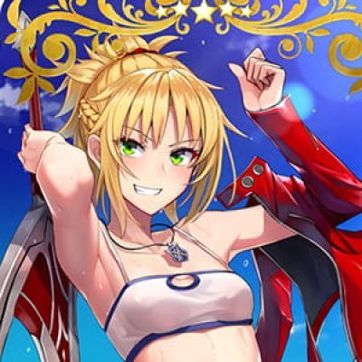 以红色的闪电之力追寻蓝色的背影 莫德雷德 头像