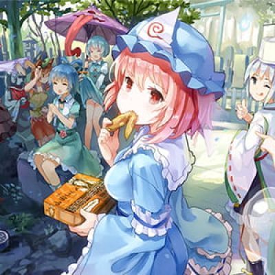 【西行寺幽幽子】二次元头像女生呆萌