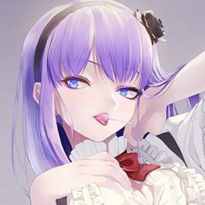 【粗点心战争 枝垂萤】二次元头像女生呆萌 第二辑