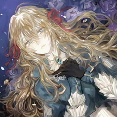 【紫罗兰的永恒花园 薇尔莉特】二次元头像女生呆萌