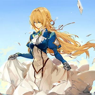 【紫罗兰的永恒花园 薇尔莉特】二次元头像女生呆萌