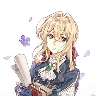 【紫罗兰的永恒花园 薇尔莉特】二次元头像女生呆萌