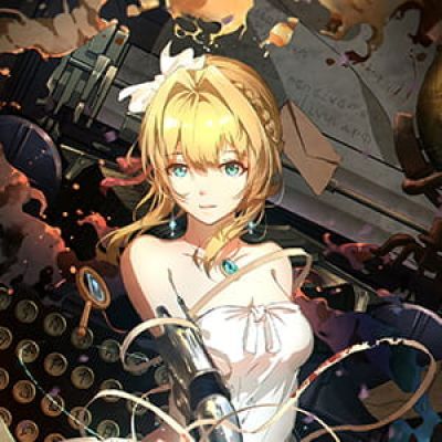 【紫罗兰的永恒花园 薇尔莉特】二次元头像女生呆萌