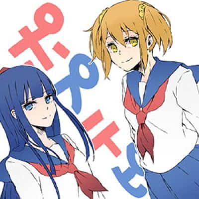 【pop子和pipi美的日常】 二次元头像女生呆萌