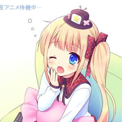 人们虽然无法到天空中飞翔 但作为补偿 二次元头像女生呆萌