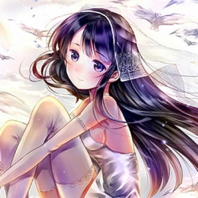 我们的人生 注定不能和所有人交朋友 二次元头像女生呆萌