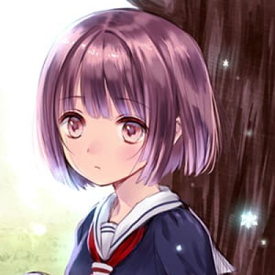 我们的人生 注定不能和所有人交朋友 二次元头像女生呆萌