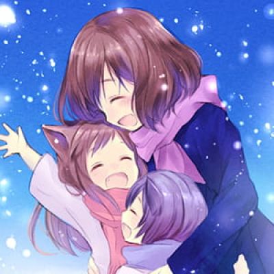 我们的人生 注定不能和所有人交朋友 二次元头像女生呆萌