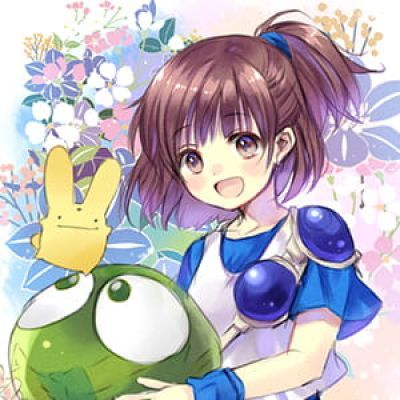 因为相信,而有了期待  二次元头像女生呆萌