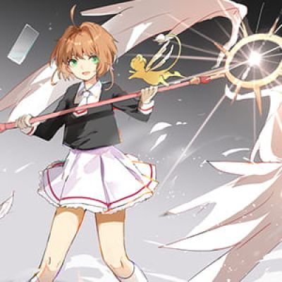 魔卡少女樱【百变小樱】二次元女生头像呆萌