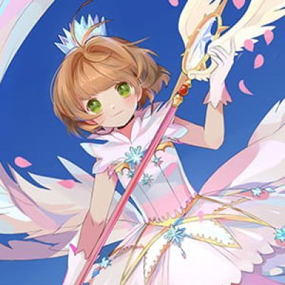 魔卡少女樱【百变小樱】二次元女生头像呆萌