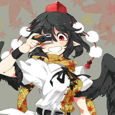 【射命丸文】二次元女生头像呆萌