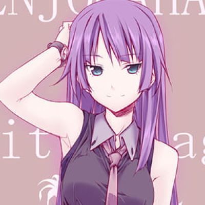 人只能自救 谁也无法救别人 二次元女生头像