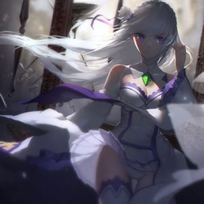 又哭又笑的 今天的你还真是难懂 二次元女生头像