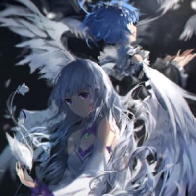 又哭又笑的 今天的你还真是难懂 二次元女生头像