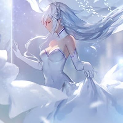 又哭又笑的 今天的你还真是难懂 二次元女生头像