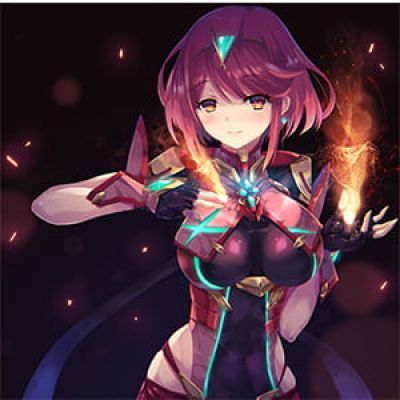 摘下眼镜的世界自带滤镜 二次元女生头像