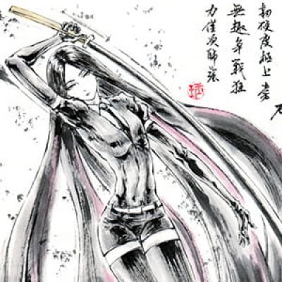 轴 是因为有梦想 二次元女生头像