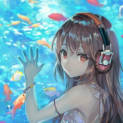 我曾经毁了我的一切 只想永远地离开 二次元女生头像