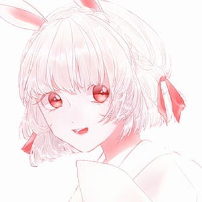 想到你就超级开心呢 二次元女生头像