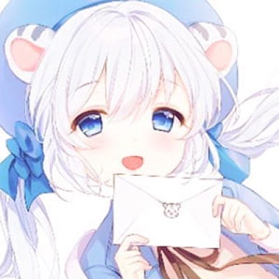 自尊自爱自由自在 二次元女生头像