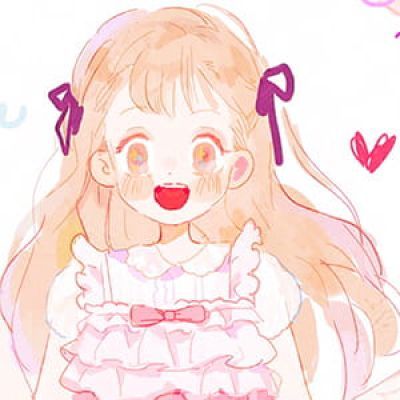 我那么喜欢你 你不要伤害我 二次元动漫女生头像